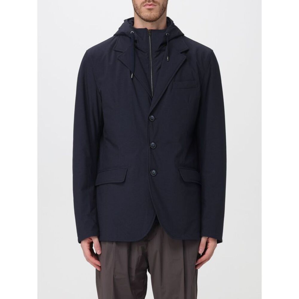 Herno Men Double-Layer Herno Blazer In Nylon With Hood